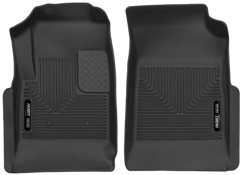Picture of Husky Liners HL XAC-Front-Black Floor Mats - 53121