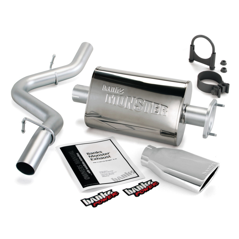 Picture of Banks Power GBE Monster Exhaust Chrome Tip Catback - 51315