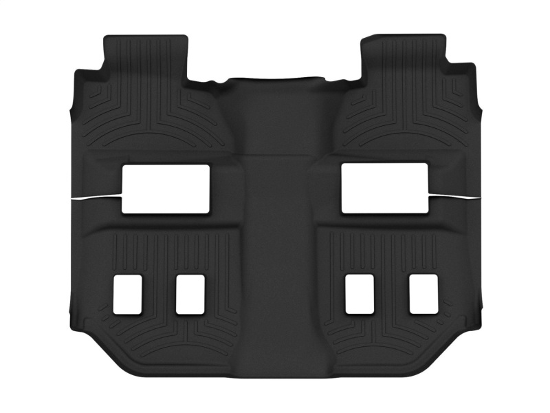 Picture of WeatherTech WT FloorLiner-Rear-Blk Floor Mats - 446073