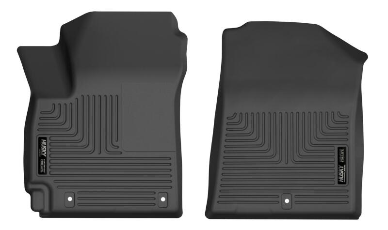 Picture of Husky Liners HL XAC-Front-Black Floor Mats - 55811