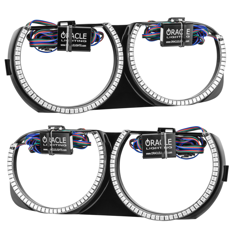 Picture of ORACLE Lighting ORL Headlight Bezels Light Mounts - 7739-334