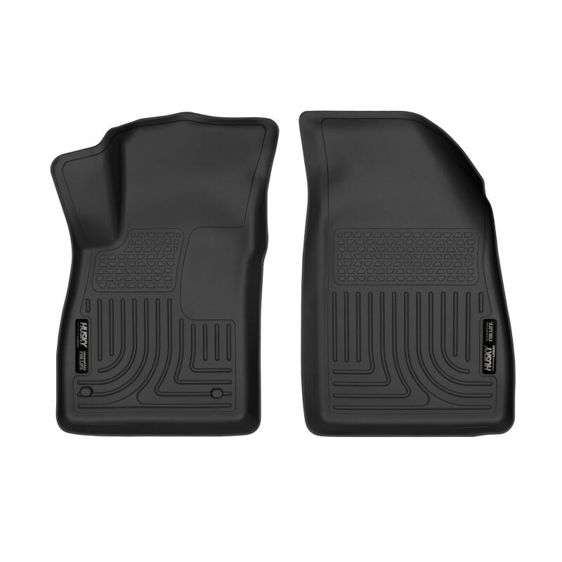 Picture of Husky Liners HL XAC-Front-Black Floor Mats - 55351