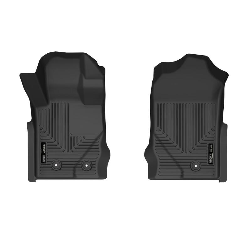 Picture of Husky Liners HL XAC-Front-Black Floor Mats - 55941