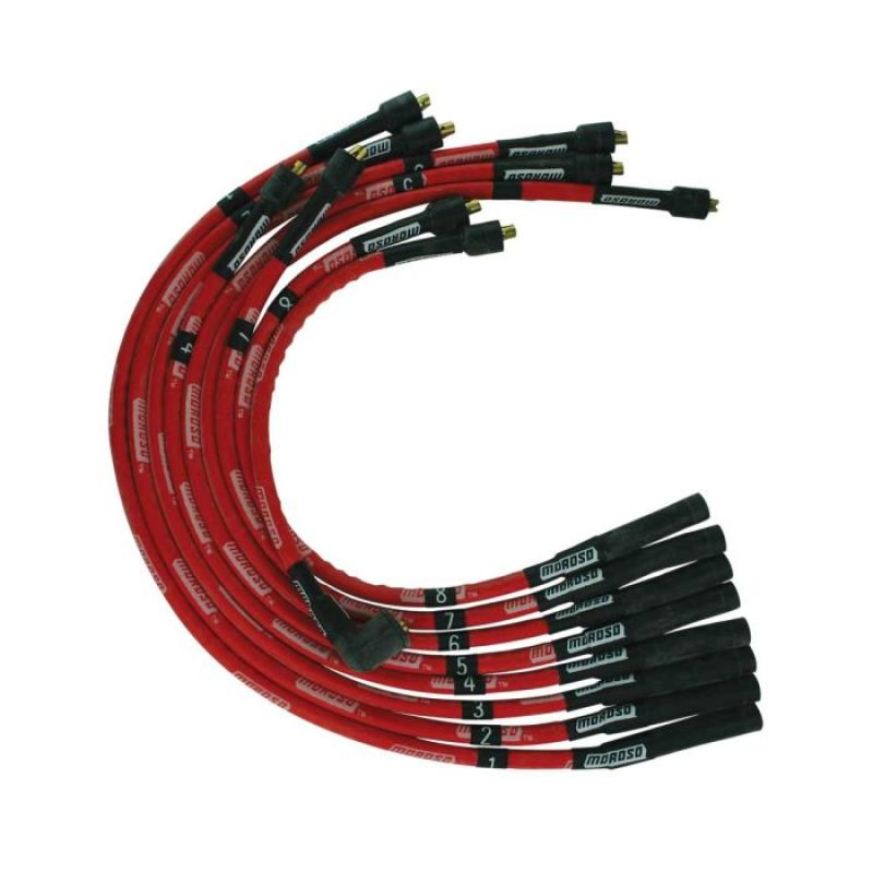 Picture of Moroso MOR Ignition-Wire Set Spark Plug Wire Sets - 52556