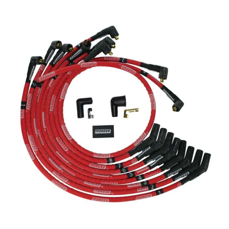 Picture of Moroso MOR Ignition-Wire Set Spark Plug Wire Sets - 52571