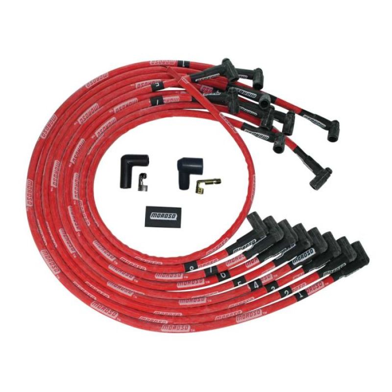 Picture of Moroso MOR Ignition-Wire Set Spark Plug Wire Sets - 52543