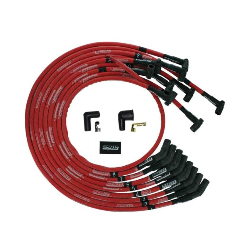 Picture of Moroso MOR Ignition-Wire Set Spark Plug Wire Sets - 52545