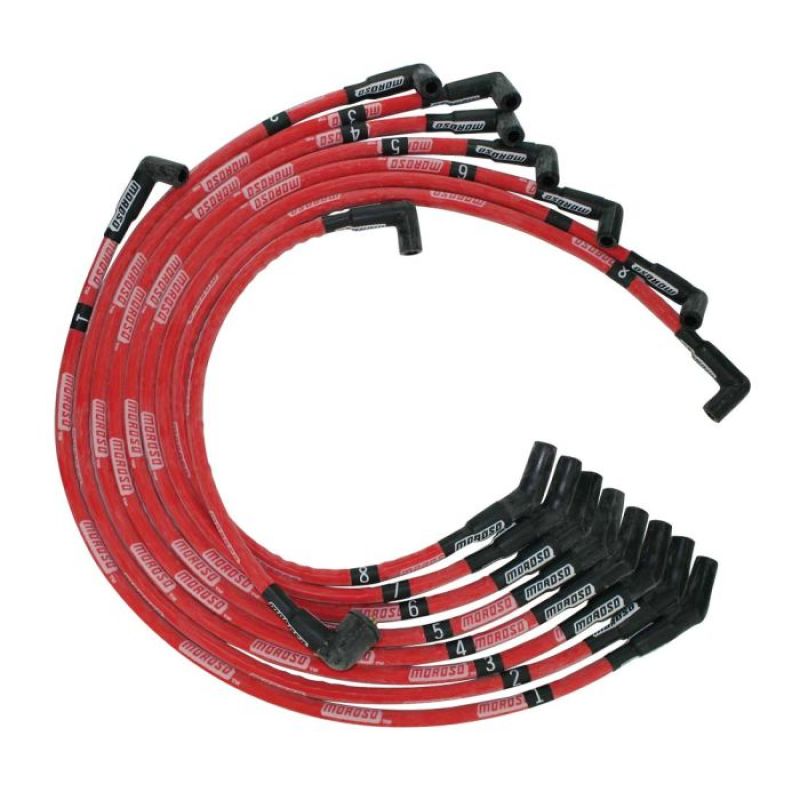 Picture of Moroso MOR Ignition-Wire Set Spark Plug Wire Sets - 52574