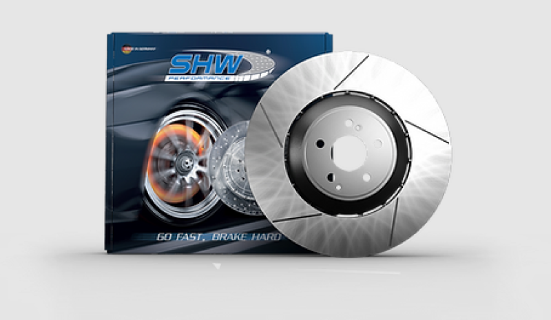 Picture of SHW Performance SHW Slotted Lightweight Rotors Brake Rotors - PFR49532