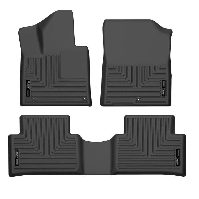 Picture of Husky Liners HL WB-Combo-Black Floor Mats - 95841