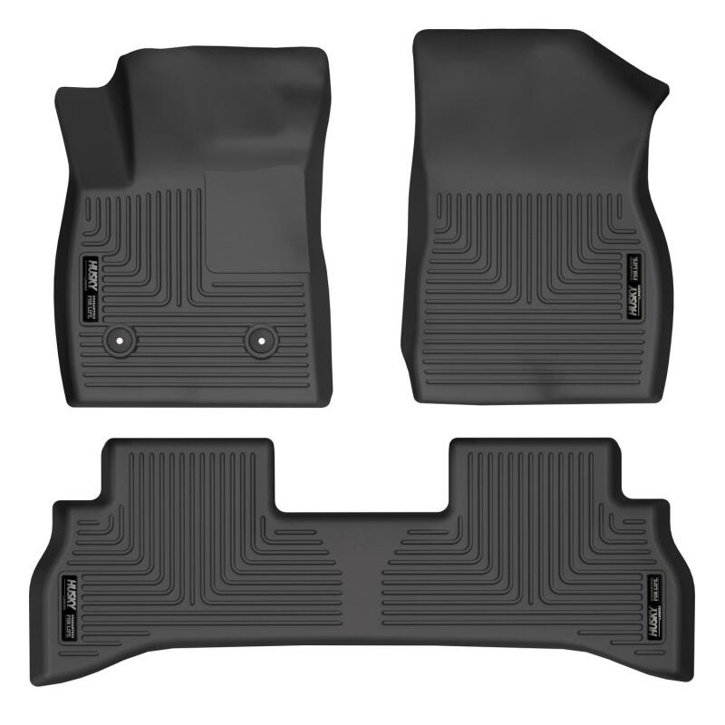 Picture of Husky Liners HL WB-Combo-Black Floor Mats - 95171