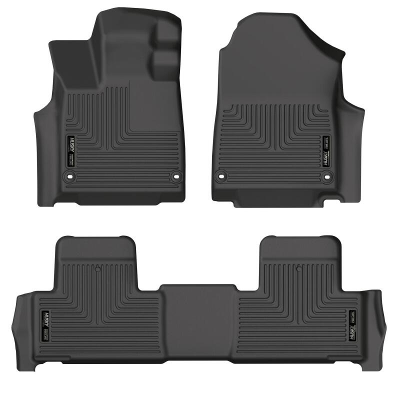 Picture of Husky Liners HL WB-Combo-Black Floor Mats - 95181