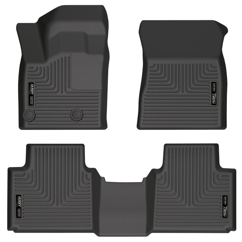 Picture of Husky Liners HL WB-Combo-Black Floor Mats - 95191