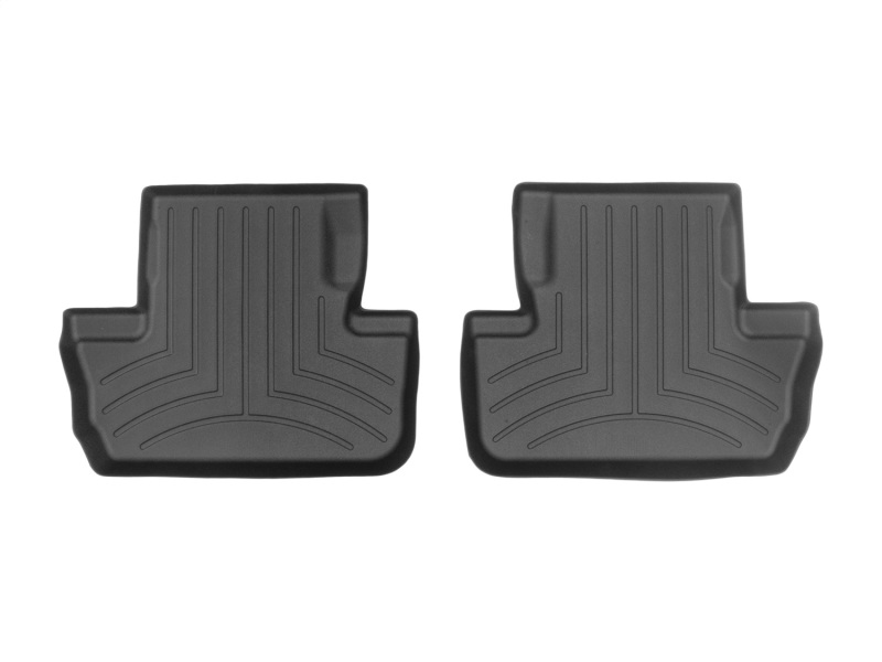 Picture of WeatherTech WT FloorLiner-Rear-Blk Floor Mats - 448202