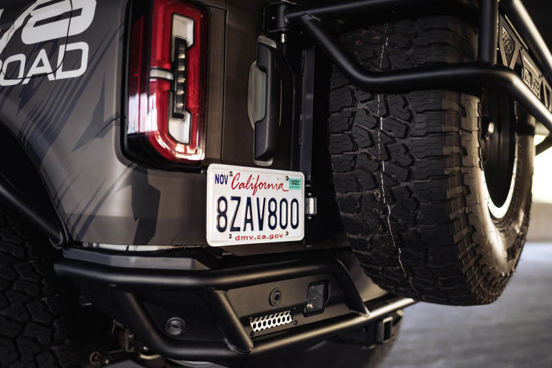 Picture of DV8 Offroad DVE License Plate Relocation - LPBR-03