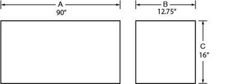 Picture of Tradesman TRA Top Mount Box-Steel Truck Boxes & Storage - 76190