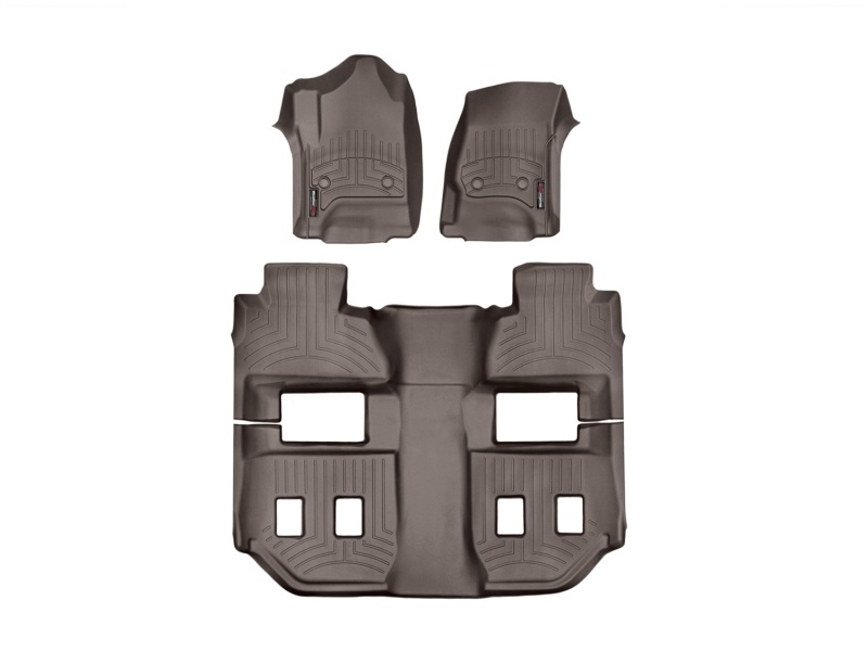 Picture of WeatherTech WT FloorLiner-Front-Cocoa Floor Mats - 47607-1-3