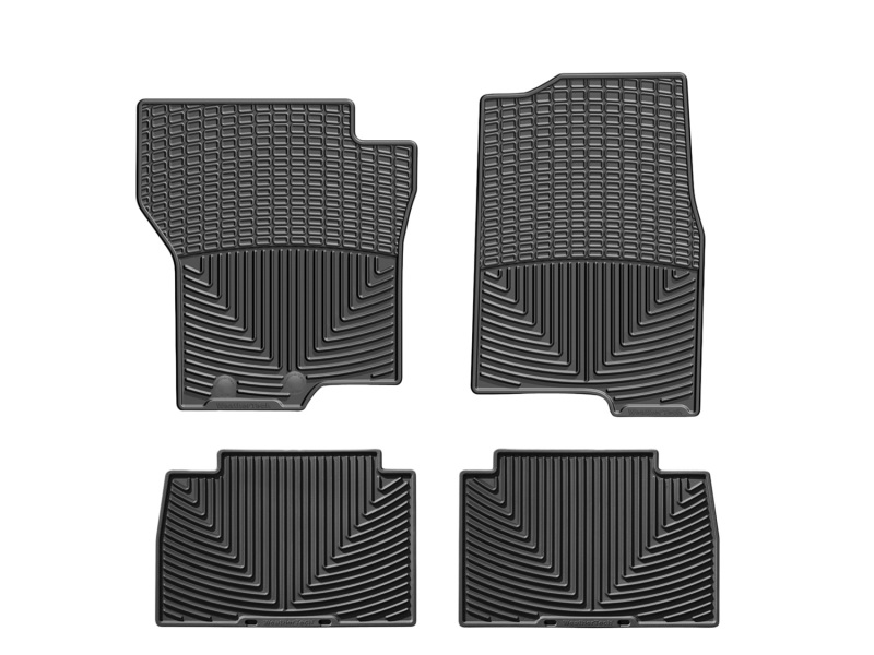 Picture of WeatherTech WT Rubber Mats-Front-Blk Floor Mats - W392-W393