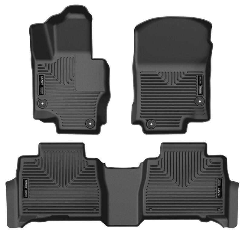 Picture of Husky Liners HL WB-Combo-Black Floor Mats - 95491
