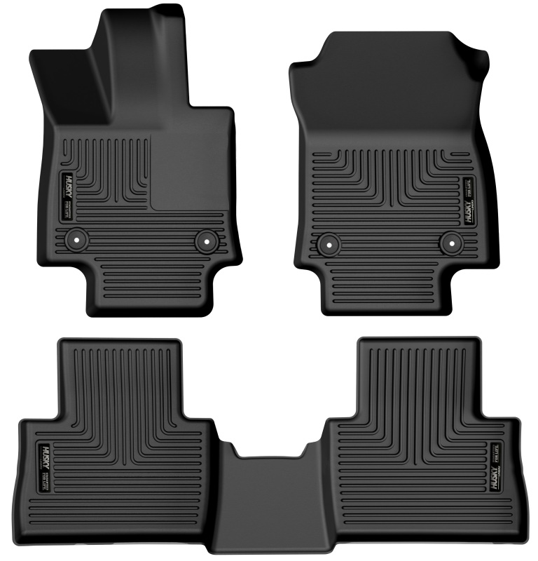 Picture of Husky Liners HL WB-Combo-Black Floor Mats - 95901