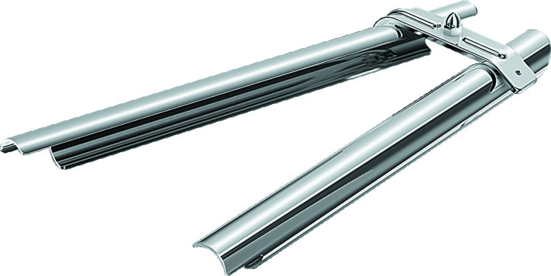 Picture of Kuryakyn KUR Downtube Covers B Frame Sliders - 7853