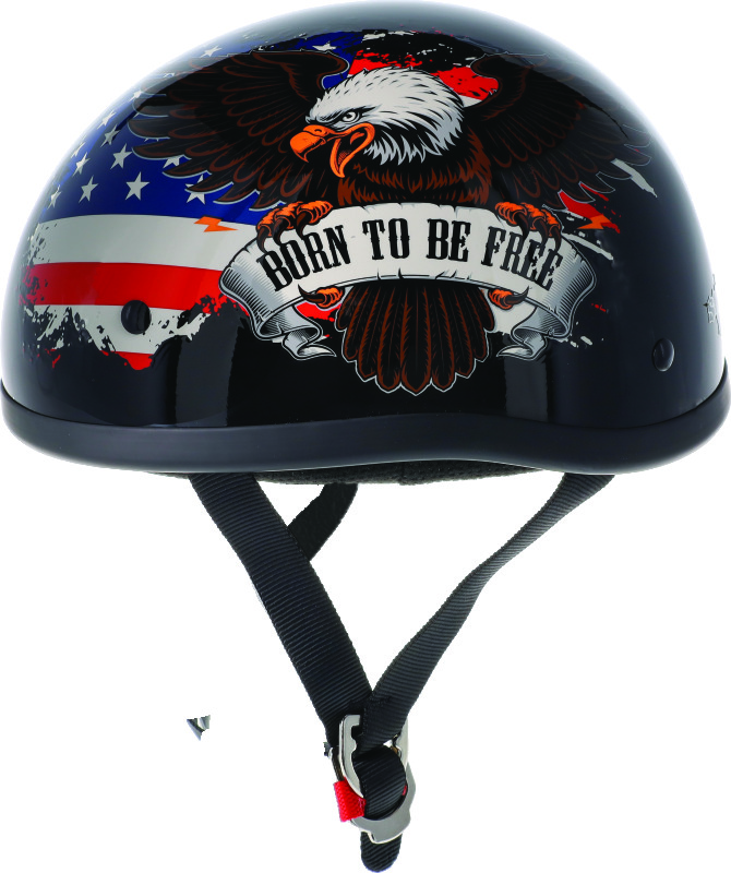 Picture of Bikers Choice BKC Original Freedom Eagle Helmet Helmets and Accessories - 649530