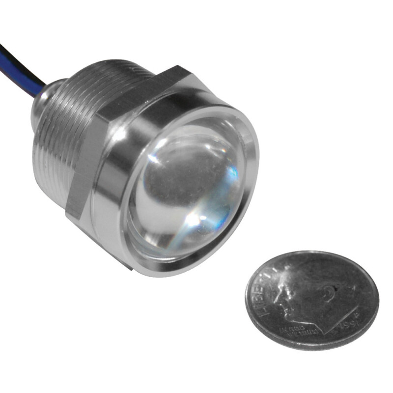 Picture of Letric Lighting LET Royal Flush Mount G2 Led Light Accessories and Wiring - LLC-RFPB-WAS