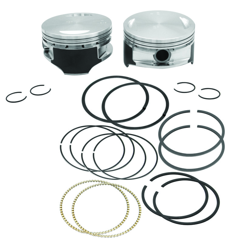 Picture of S&S Cycle SSC Cylinder & Piston Kits Piston Sets - 92-1211