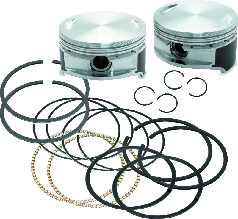 Picture of S&S Cycle SSC Cylinder & Piston Kits Piston Sets - 92-1210
