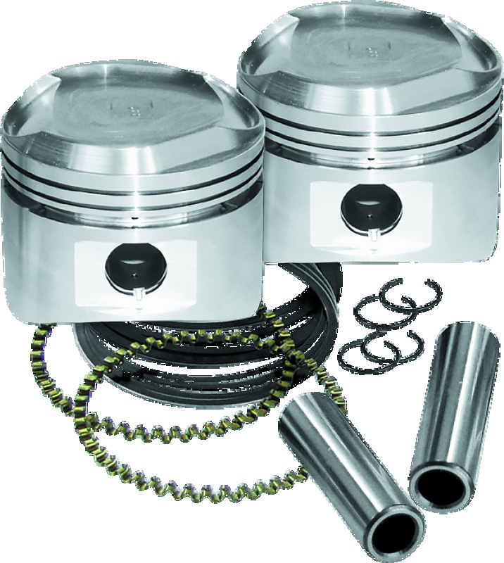 Picture of S&S Cycle SSC Cylinder & Piston Kits Piston Sets - 92-2027