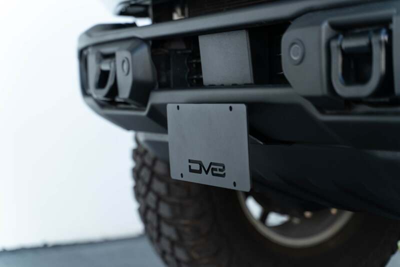 Picture of DV8 Offroad DVE License Plate Relocation - LPBR-04