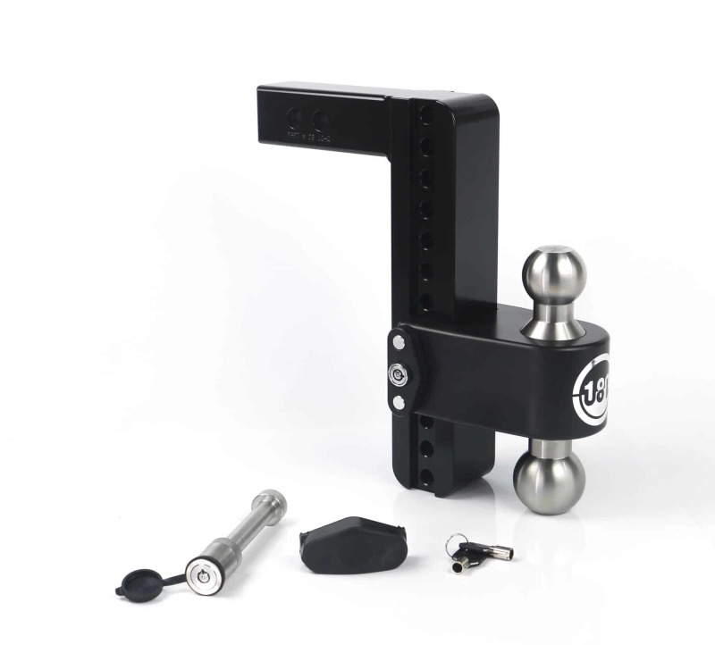 Picture of Weigh Safe WEI 180 Hitch-Black Cerakote Hitch Ball Mounts - LTB10-2-KA-CER-BLA