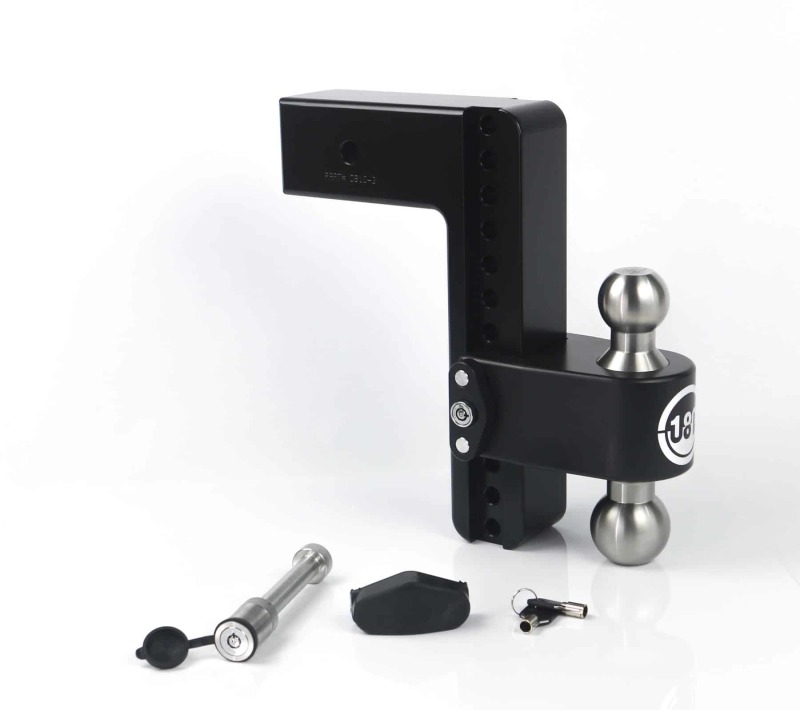 Picture of Weigh Safe WEI 180 Hitch-Black Cerakote Hitch Ball Mounts - LTB10-3-KA-CER-BLA