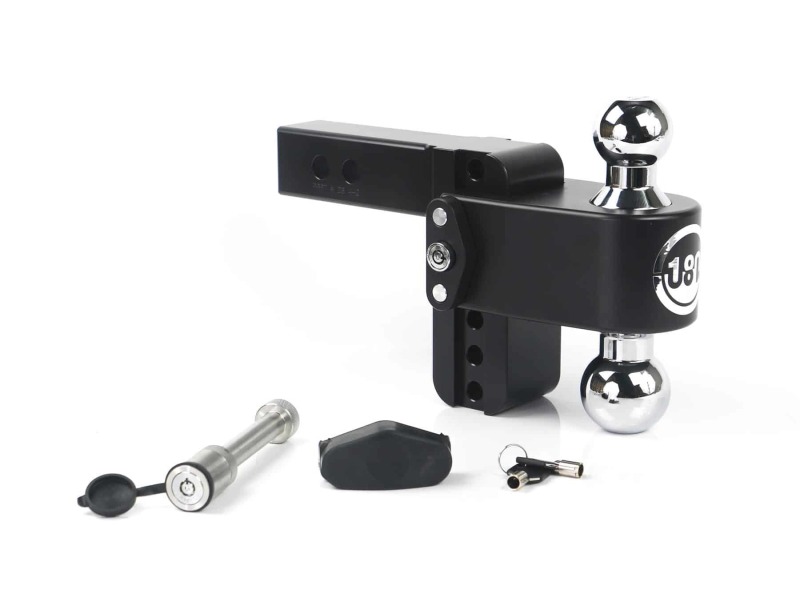 Picture of Weigh Safe WEI 180 Hitch-Black Cerakote Hitch Ball Mounts - CTB4-2-KA-CER-BLA