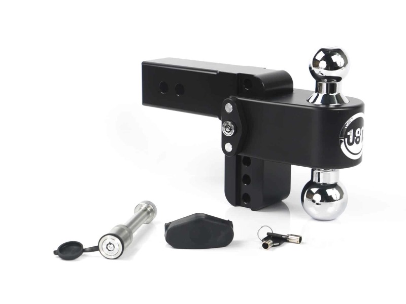 Picture of Weigh Safe WEI 180 Hitch-Black Cerakote Hitch Ball Mounts - CTB4-2.5-KA-CER-BLA