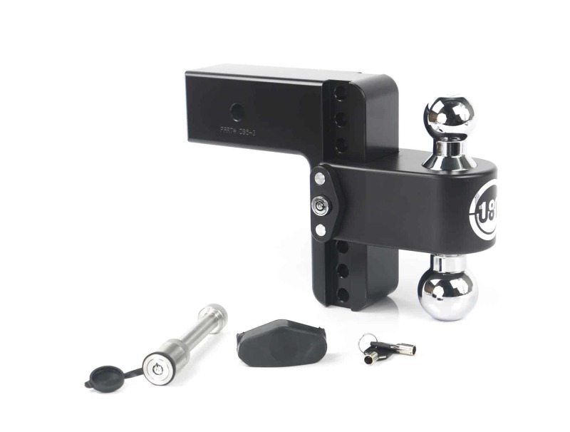 Picture of Weigh Safe WEI 180 Hitch-Black Cerakote Hitch Ball Mounts - CTB6-3-KA-CER-BLA