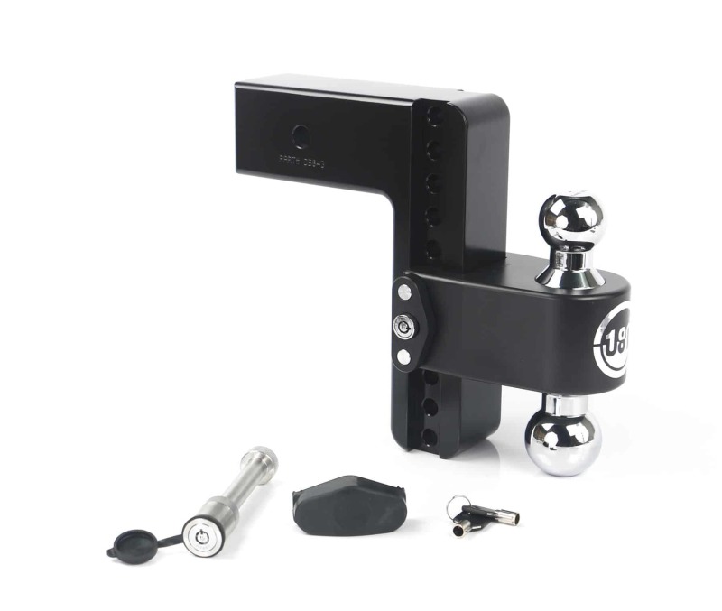 Picture of Weigh Safe WEI 180 Hitch-Black Cerakote Hitch Ball Mounts - CTB8-3-KA-CER-BLA