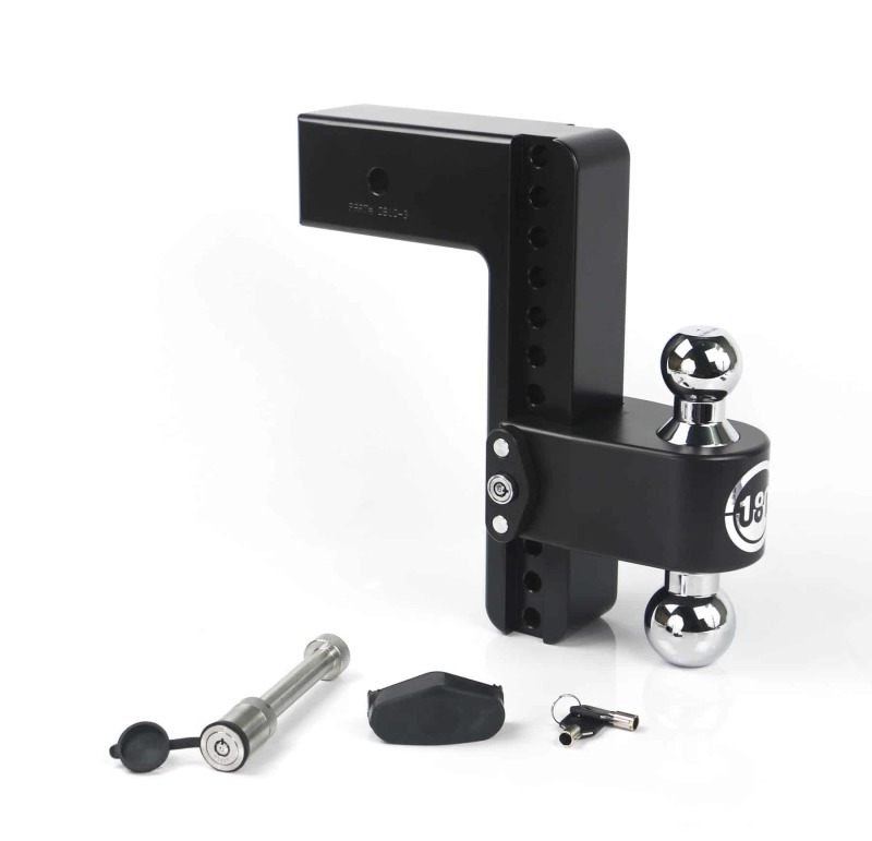 Picture of Weigh Safe WEI 180 Hitch-Black Cerakote Hitch Ball Mounts - CTB10-3-KA-CER-BLA