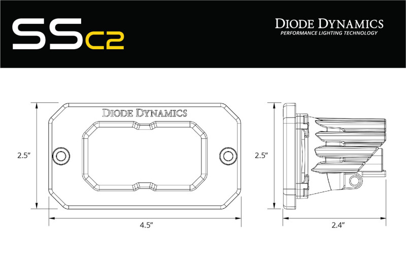 Picture of Diode Dynamics DIO LED Light Pods Light Bars & Cubes - DD6735S