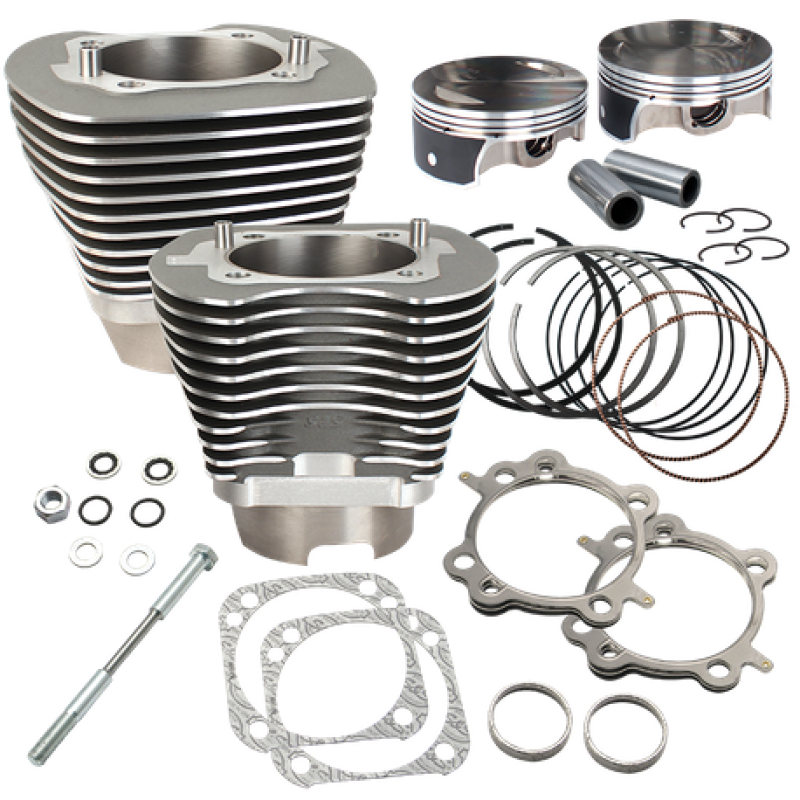 Picture of S&S Cycle SSC Cylinder & Piston Kits Piston Sets - 910-0469