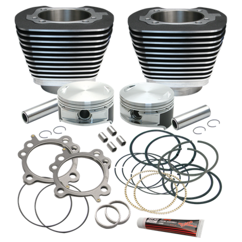 Picture of S&S Cycle SSC Cylinder & Piston Kits Piston Sets - 910-0203