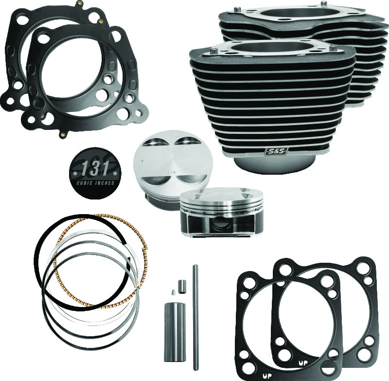 Picture of S&S Cycle SSC Cylinder & Piston Kits Piston Sets - 910-0762