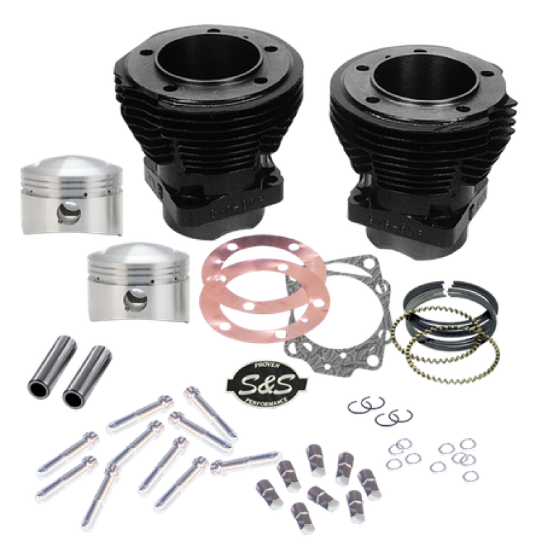 Picture of S&S Cycle SSC Cylinder & Piston Kits Piston Sets - 91-9001