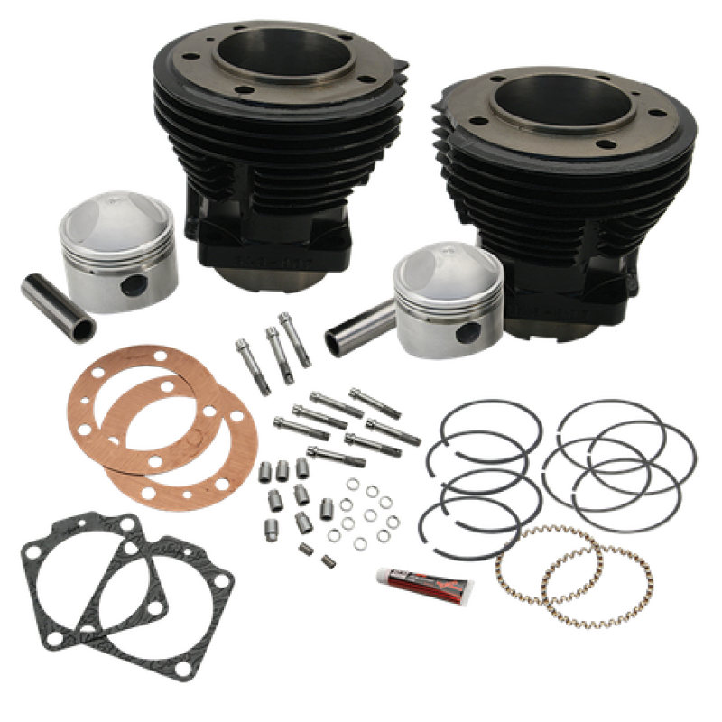 Picture of S&S Cycle SSC Cylinder & Piston Kits Piston Sets - 91-9017