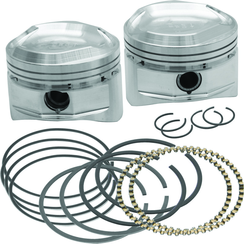 Picture of S&S Cycle SSC Cylinder & Piston Kits Piston Sets - 92-1061