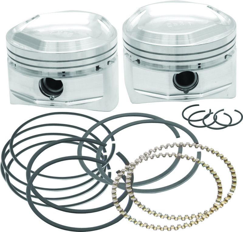 Picture of S&S Cycle SSC Cylinder & Piston Kits Piston Sets - 92-1062