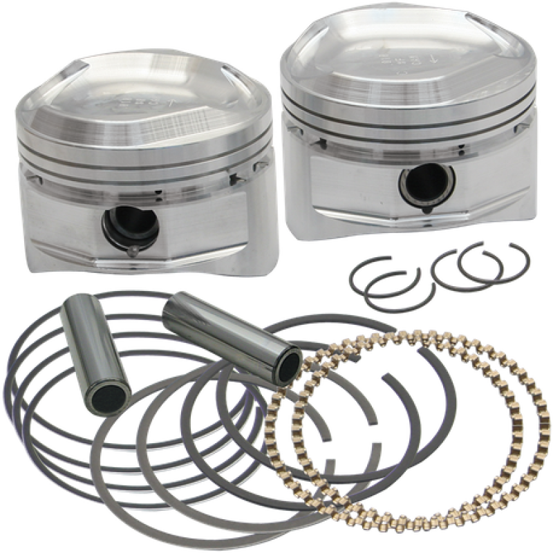 Picture of S&S Cycle SSC Cylinder & Piston Kits Piston Sets - 92-1064
