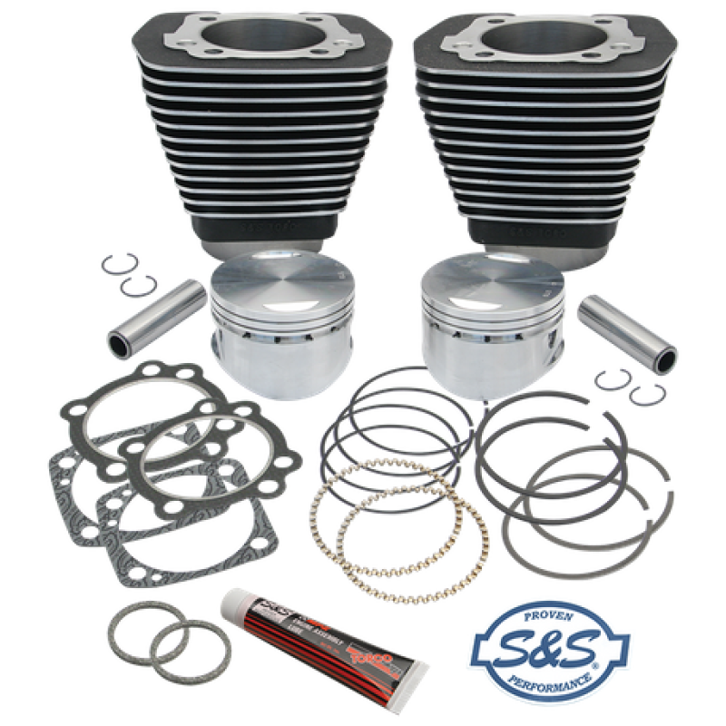 Picture of S&S Cycle SSC Cylinder & Piston Kits Piston Sets - 91-7702