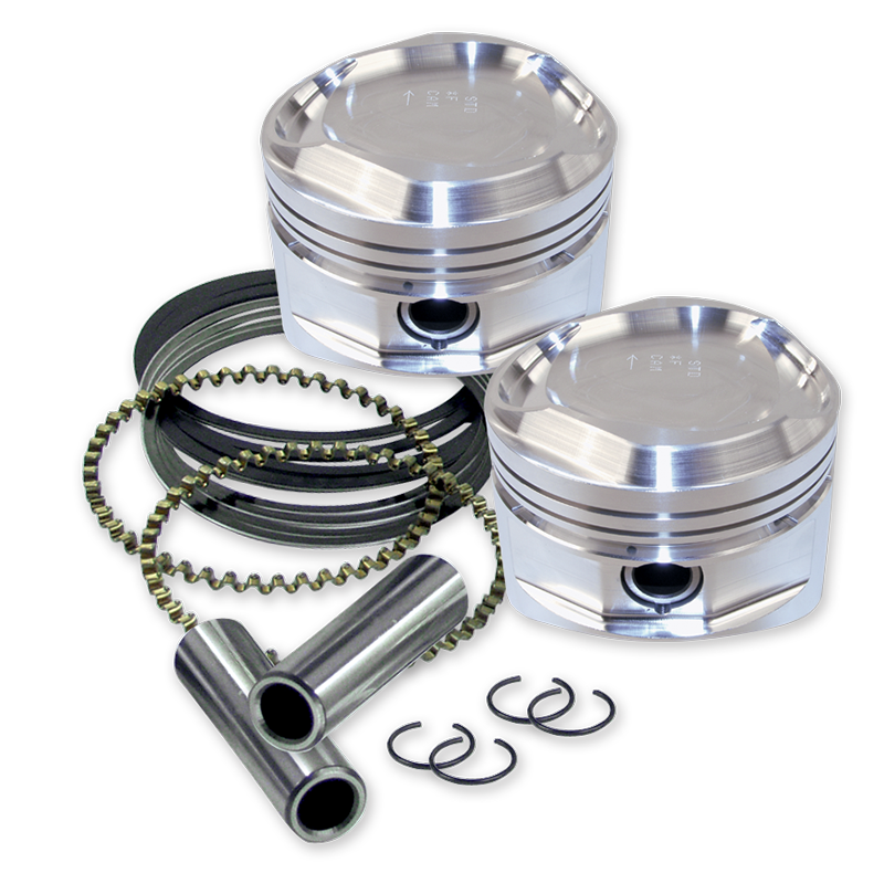 Picture of S&S Cycle SSC Cylinder & Piston Kits Piston Sets - 92-1110