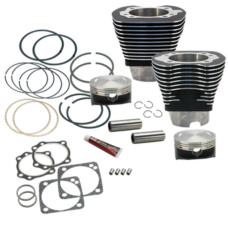 Picture of S&S Cycle SSC Cylinder & Piston Kits Piston Sets - 910-0225